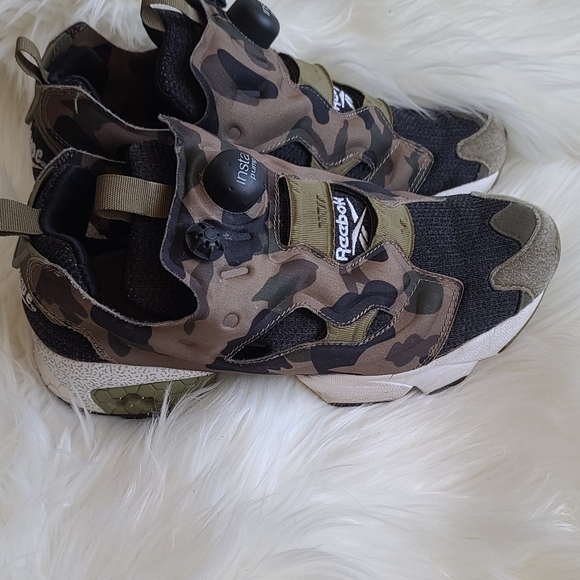 REEBOK x BAPE x MITA INSTA PUMP FURY CAMO APE 2014 Release - Picture 5 of 9